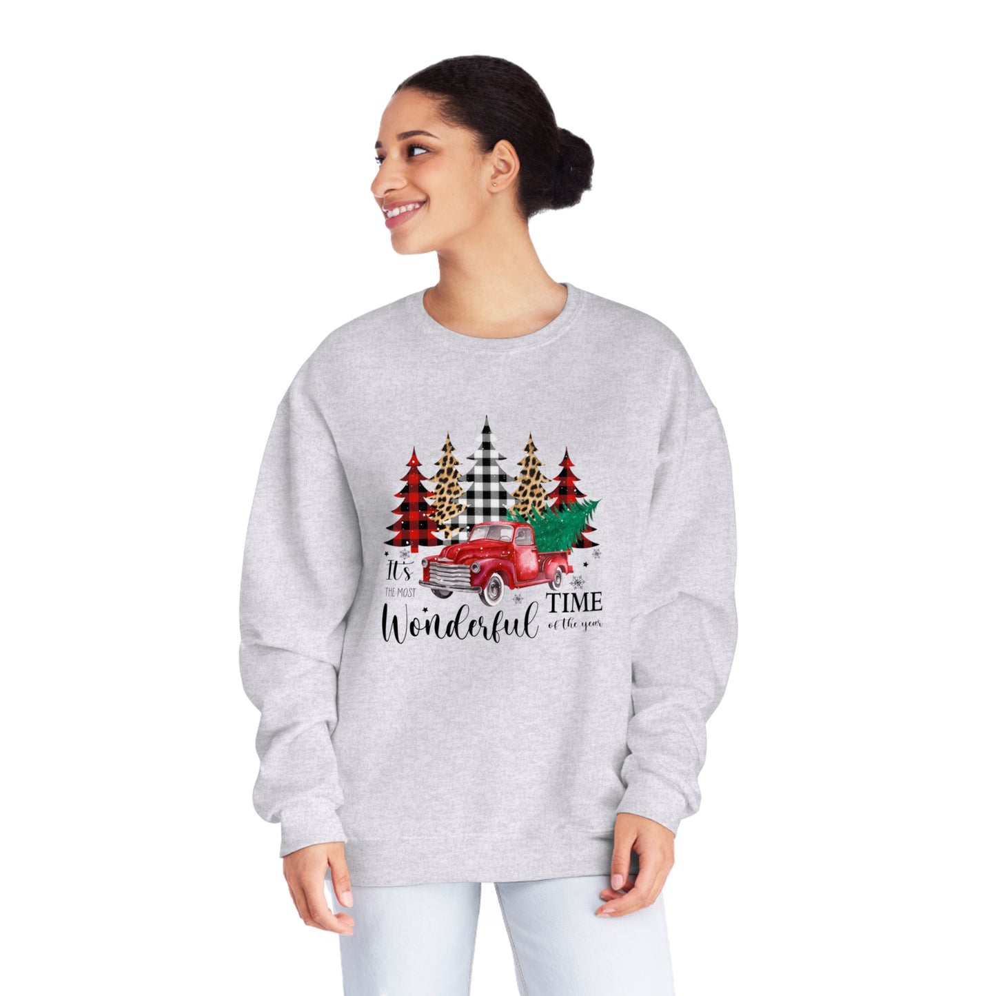 It's The Most Wonderful Time Of The Year | Crewneck Sweatshirt | Most Favorite Christmas Sweatshirt