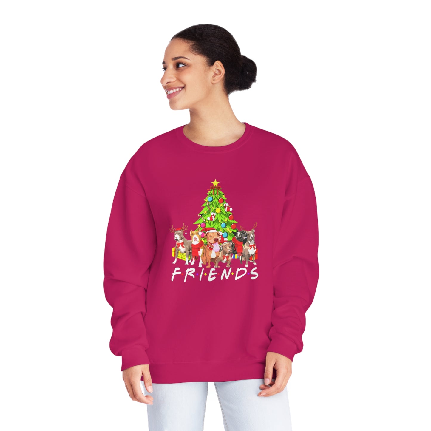 Friends Christmas Crewneck Sweatshirt