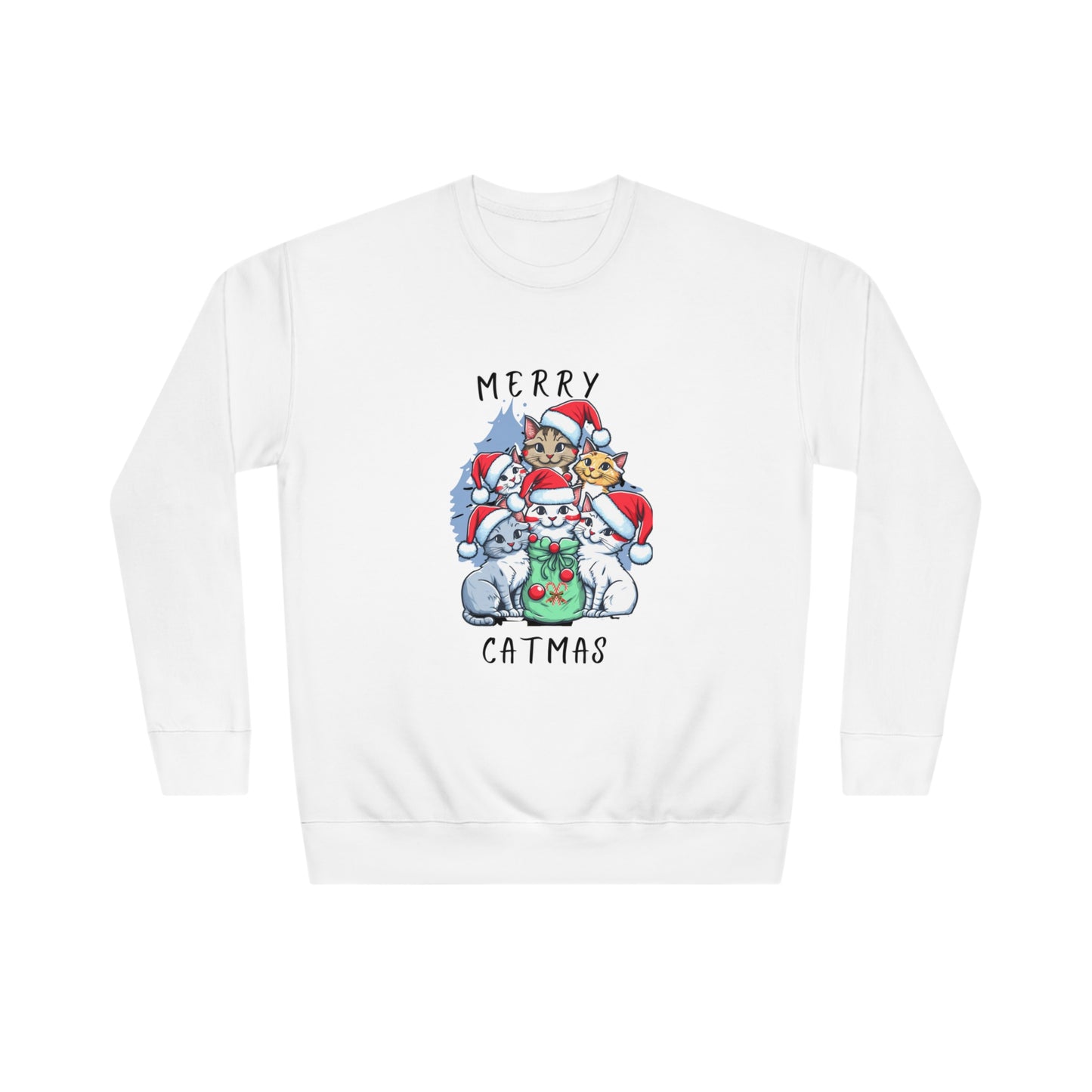 Merry Catmas Crew Sweatshirt