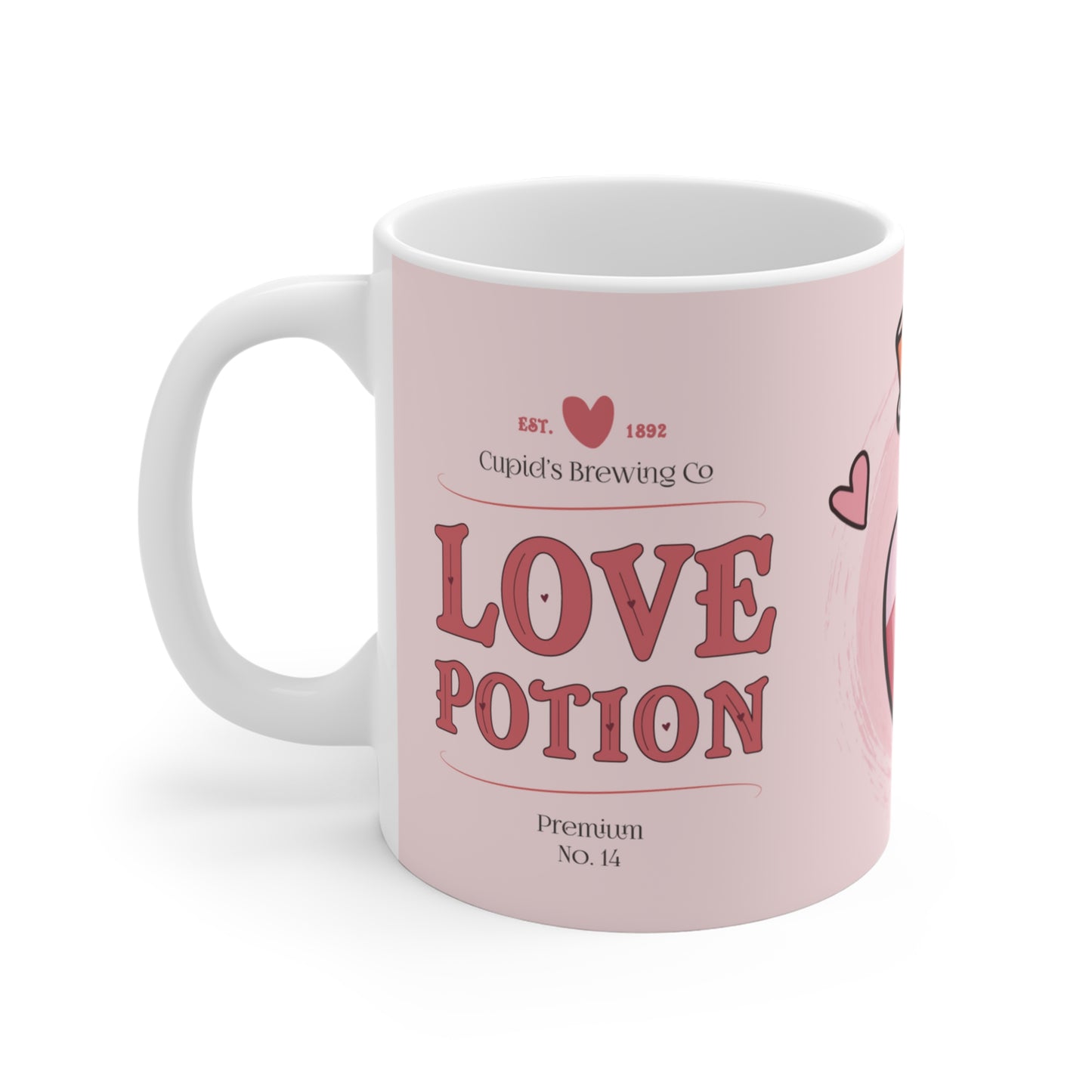 Cupids Brewing Co.  | Love Portion | 11oz Accent Mug