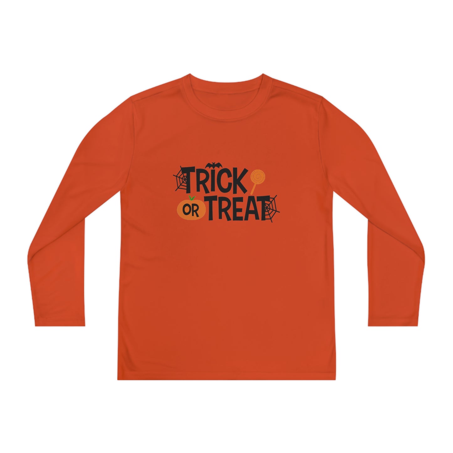 Youth Long Sleeve Trick Or Treat Tee