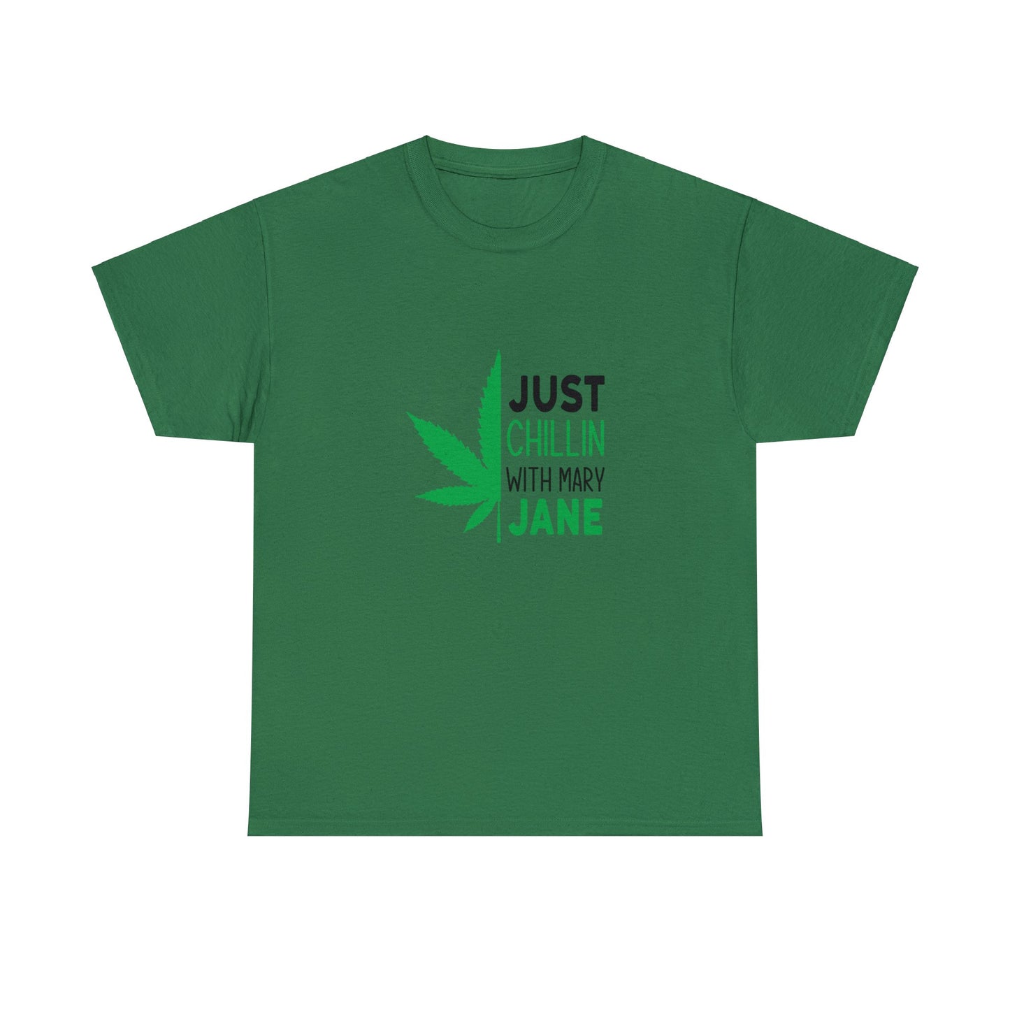 Just Chilling With Mary Jane | Cotton Tee | Unisex Sizing