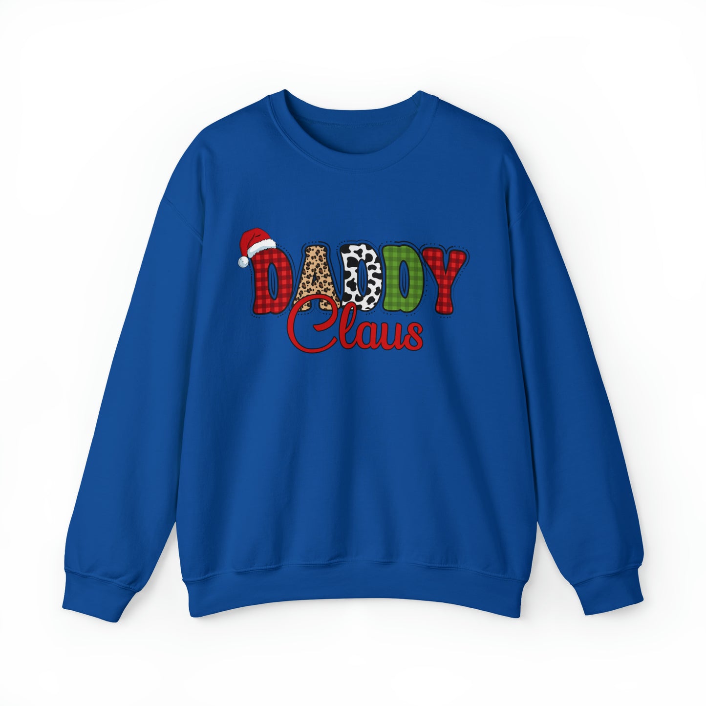 Daddy Claus Christmas | Crewneck Sweatshirt | Family Christmas Sweatshirt