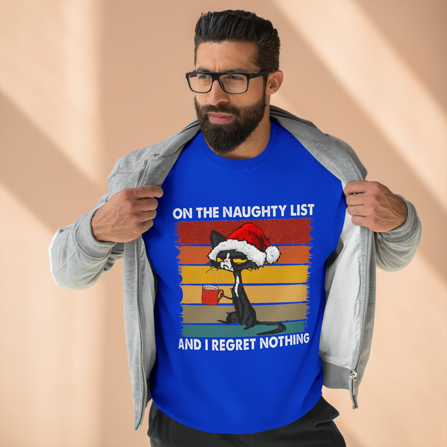 Unisex On The Naughty List And I Regret Nothing | Crewneck Sweatshirt |