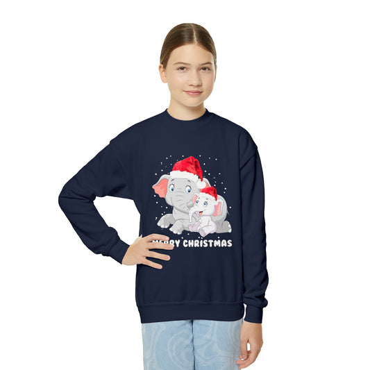 Youth Merry Christmas Crewneck Sweatshirt