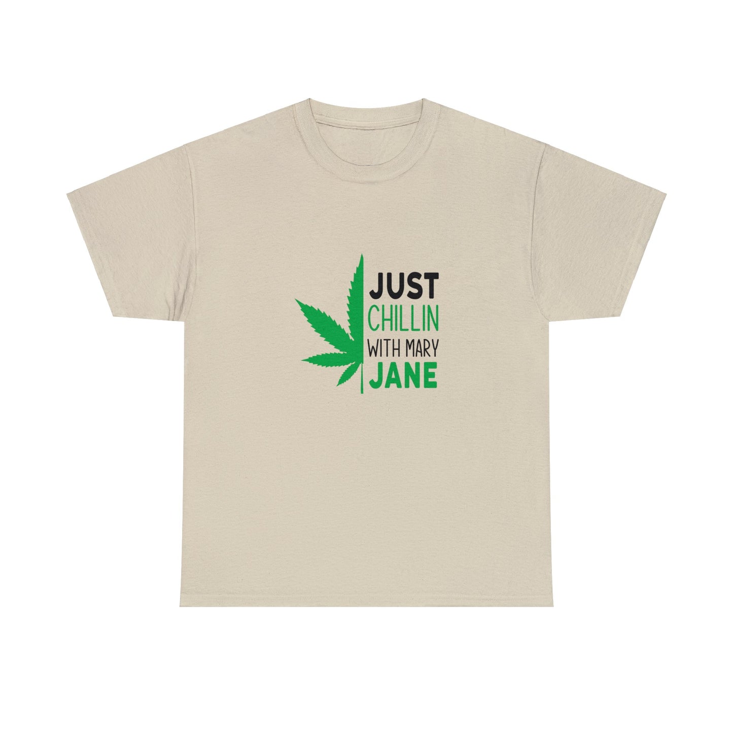 Just Chilling With Mary Jane | Cotton Tee | Unisex Sizing
