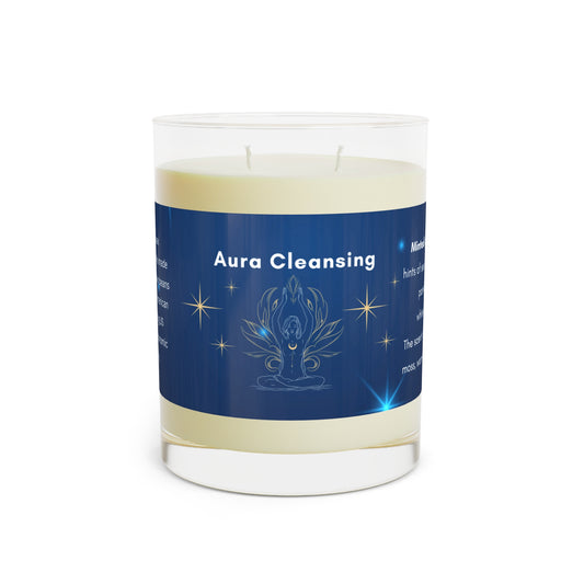 Aromatherapy | Aura Cleansing Scented Candle - Full Glass, 11oz