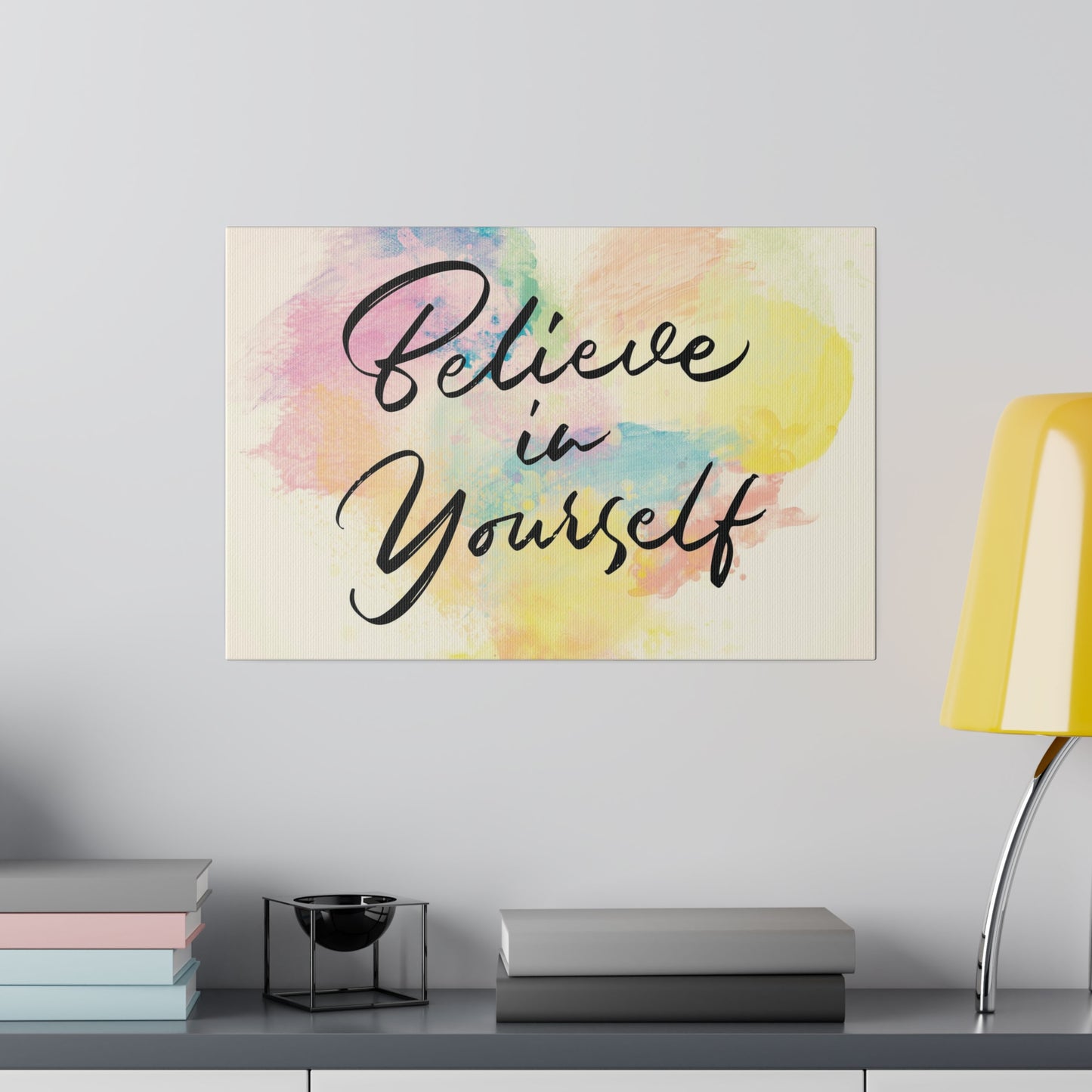 Believe In Yourself | Matte Canvas | Horizontal