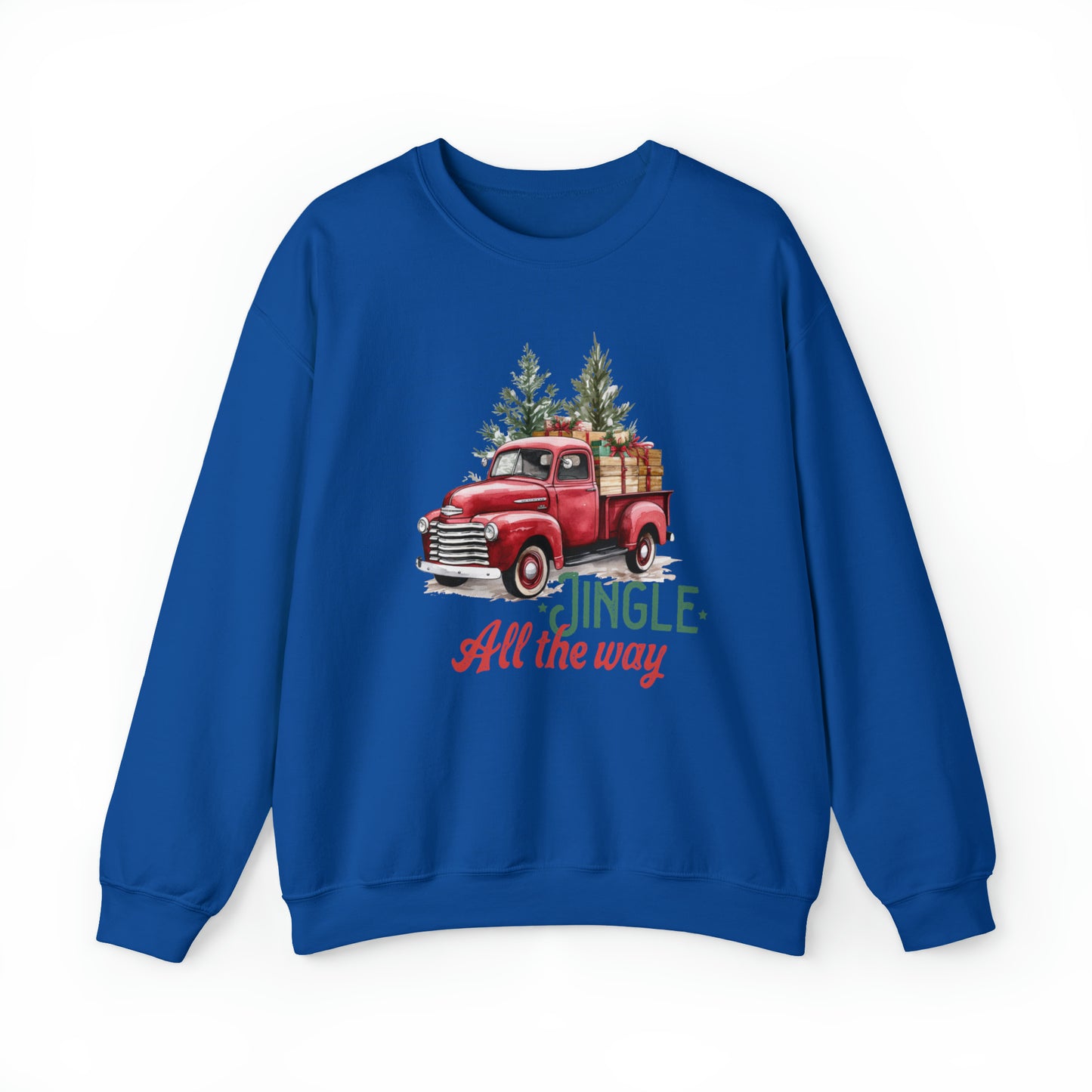 Jingle All The Way | Christmas Crewneck Sweatshirt