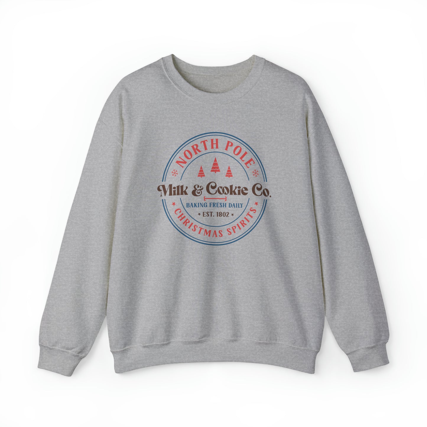 NorthPole Milk & Cookie Co. | Christmas Crewneck Sweatshirt