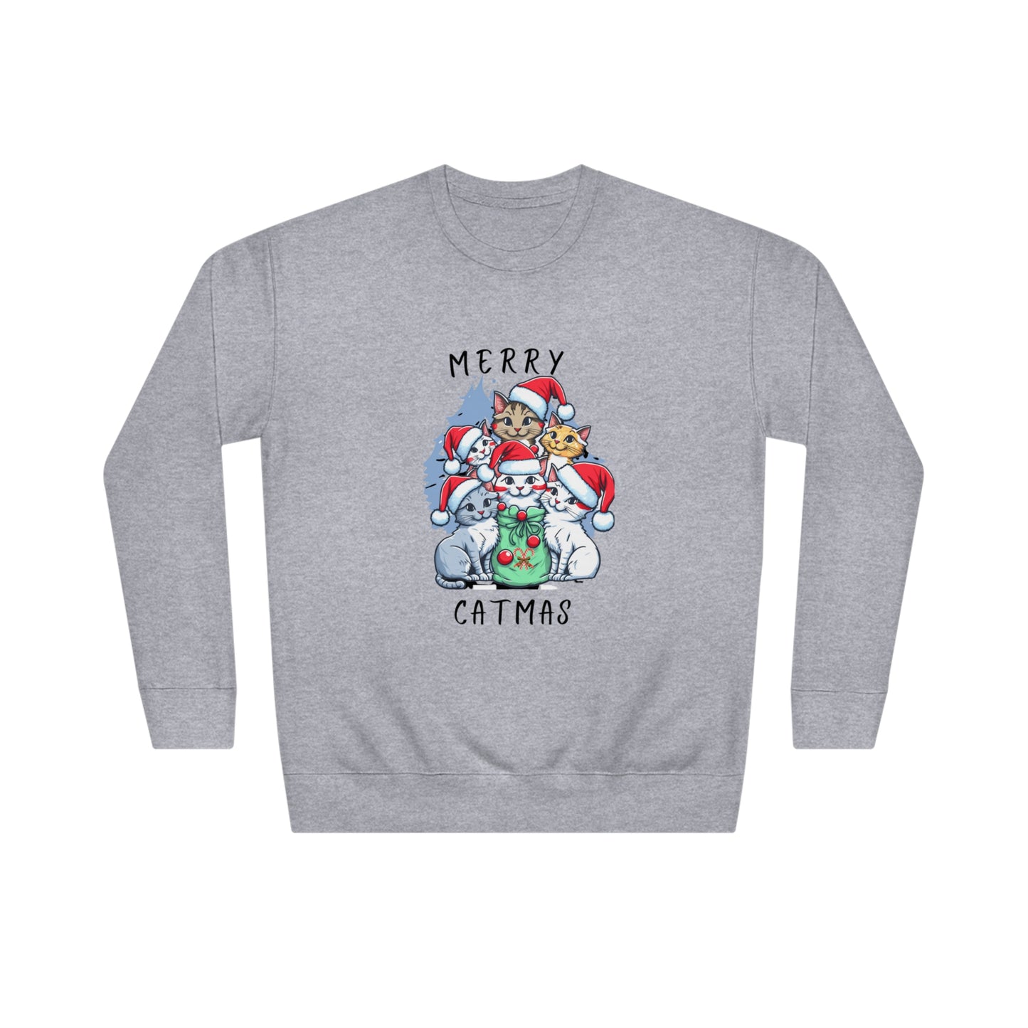 Merry Catmas Crew Sweatshirt