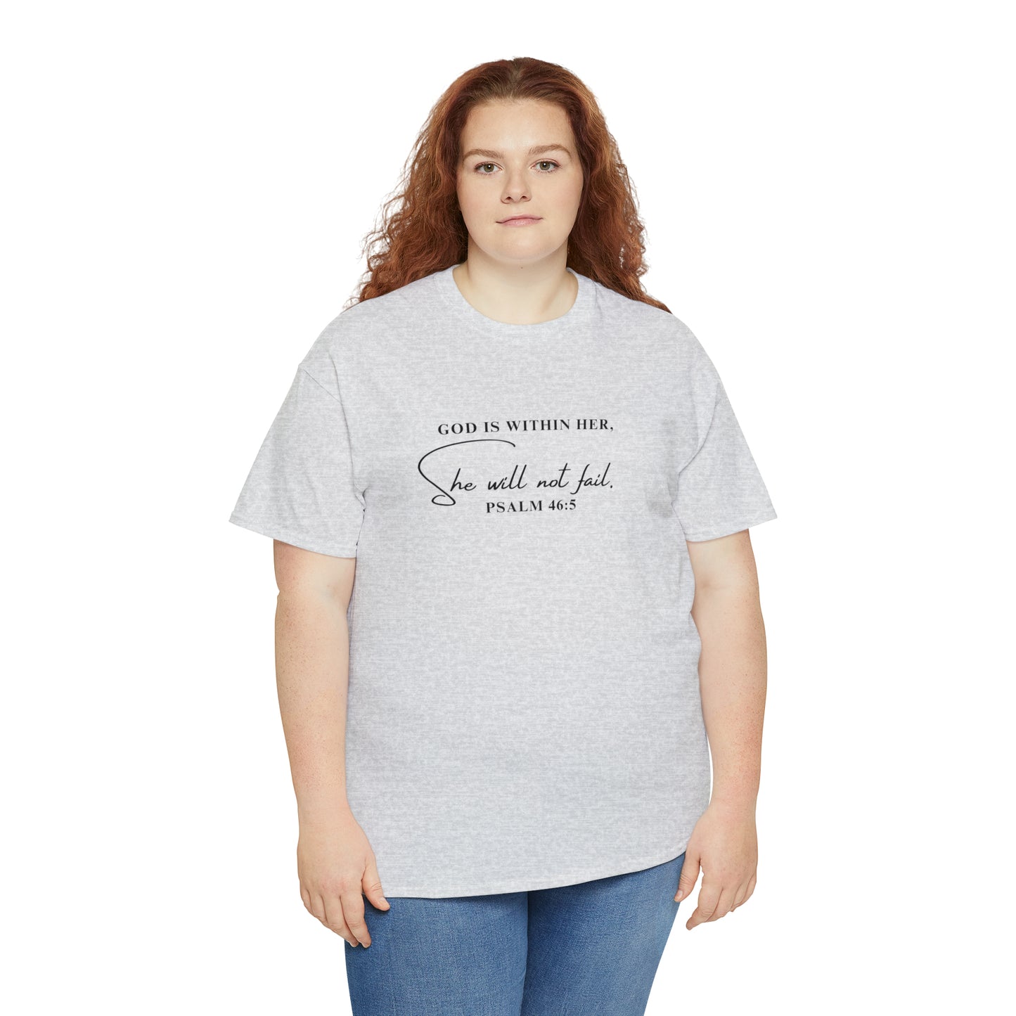 God Is Within Her | Cotton Tee