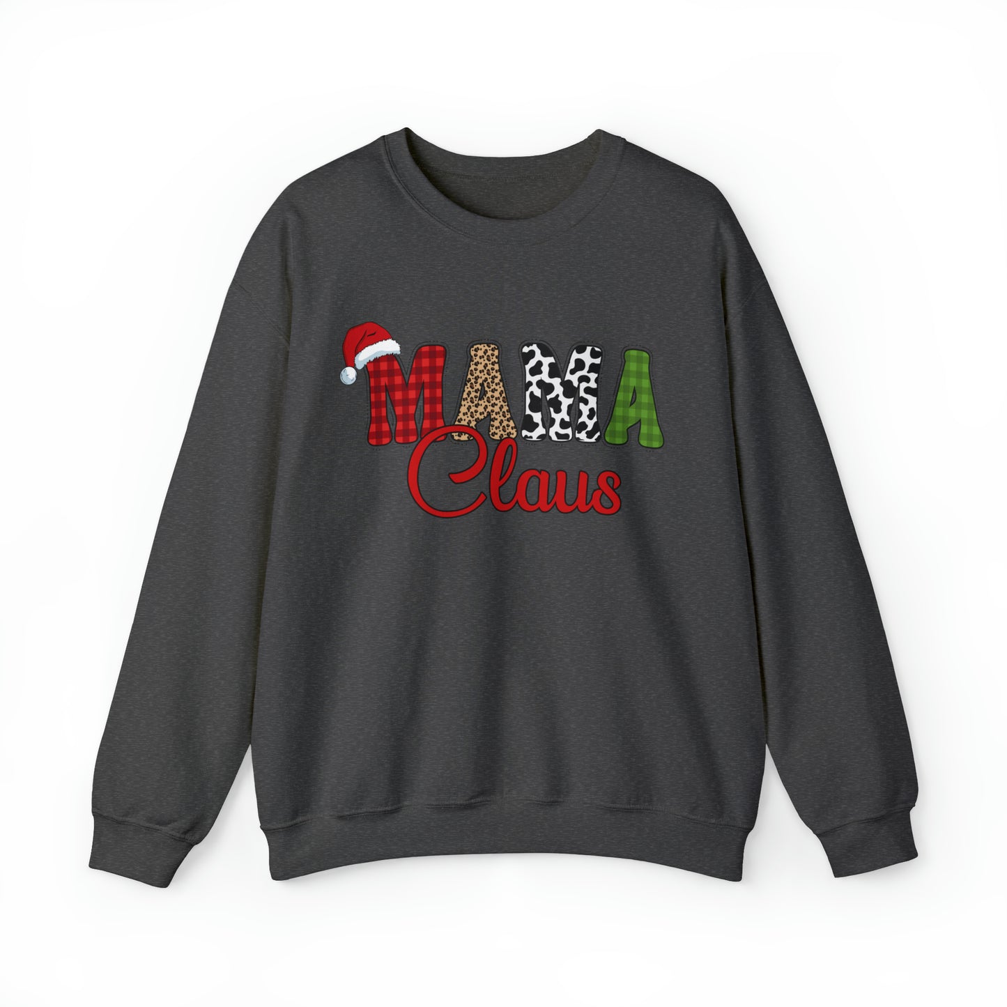 Mama Claus Christmas | Crewneck Sweatshirt | Christmas Family Sweatshirt