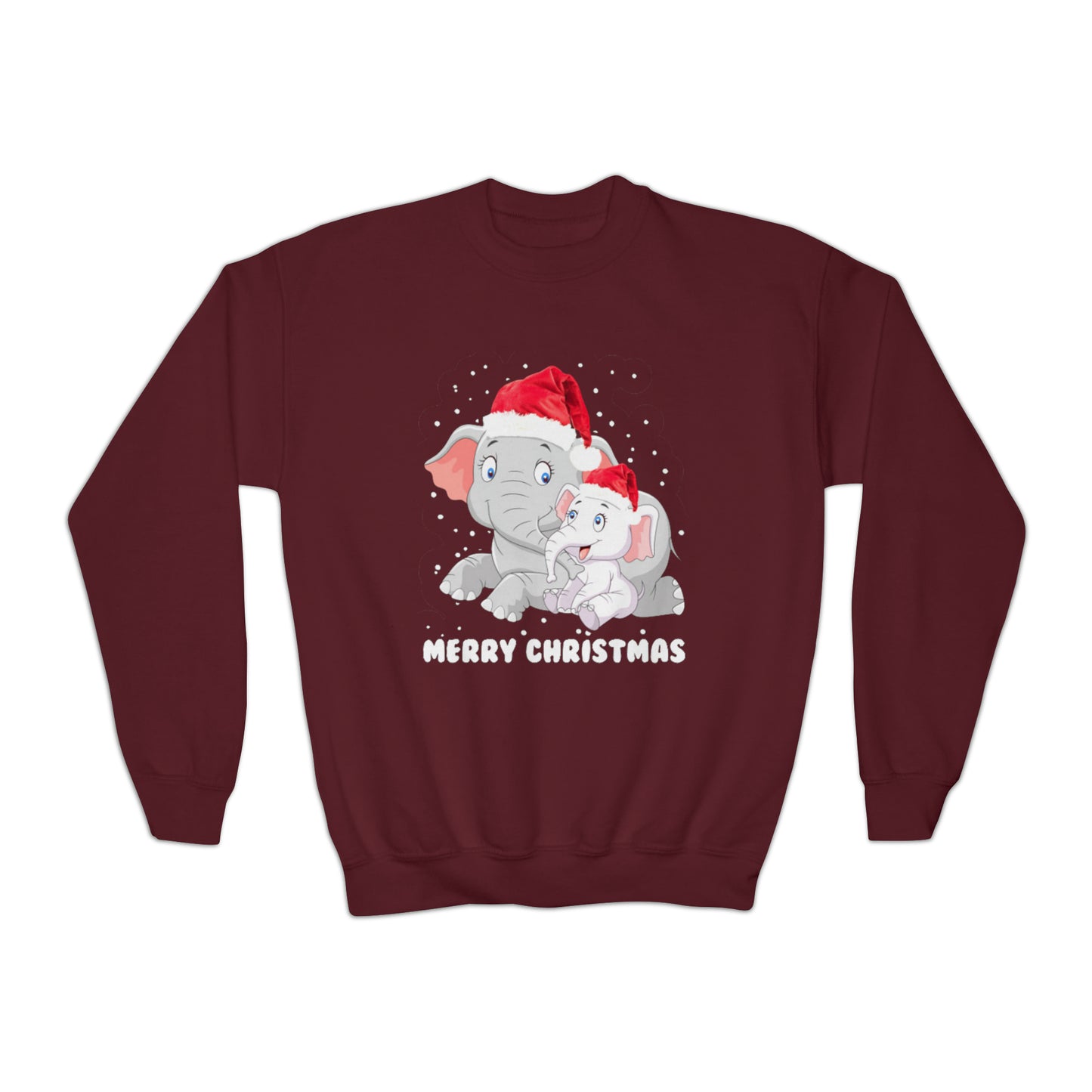 Youth Merry Christmas Crewneck Sweatshirt