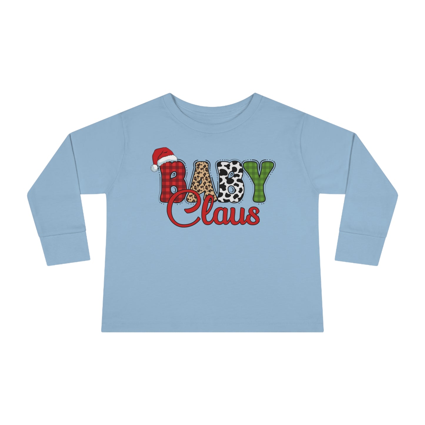 Baby Claus Toddler Christmas Long Sleeve Tee