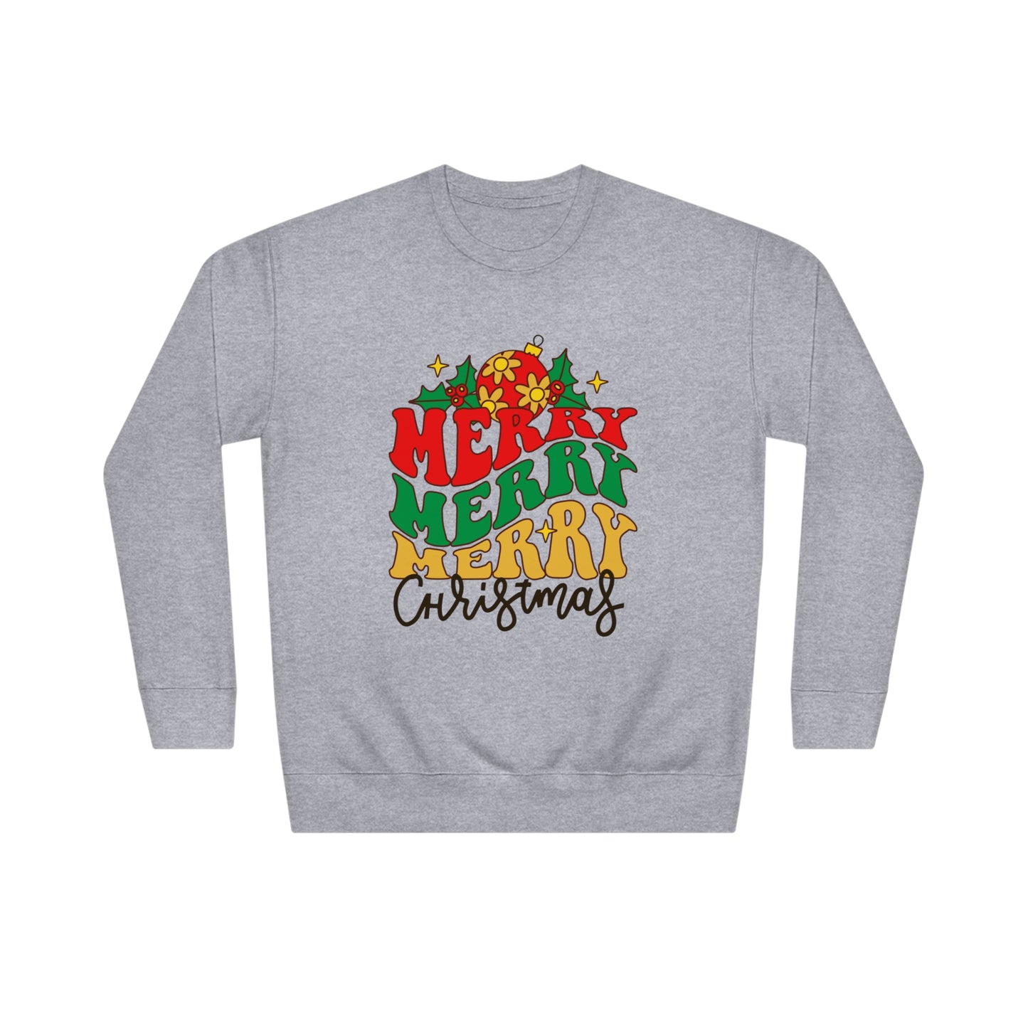Unisex Merry Christmas Crew Sweatshirt
