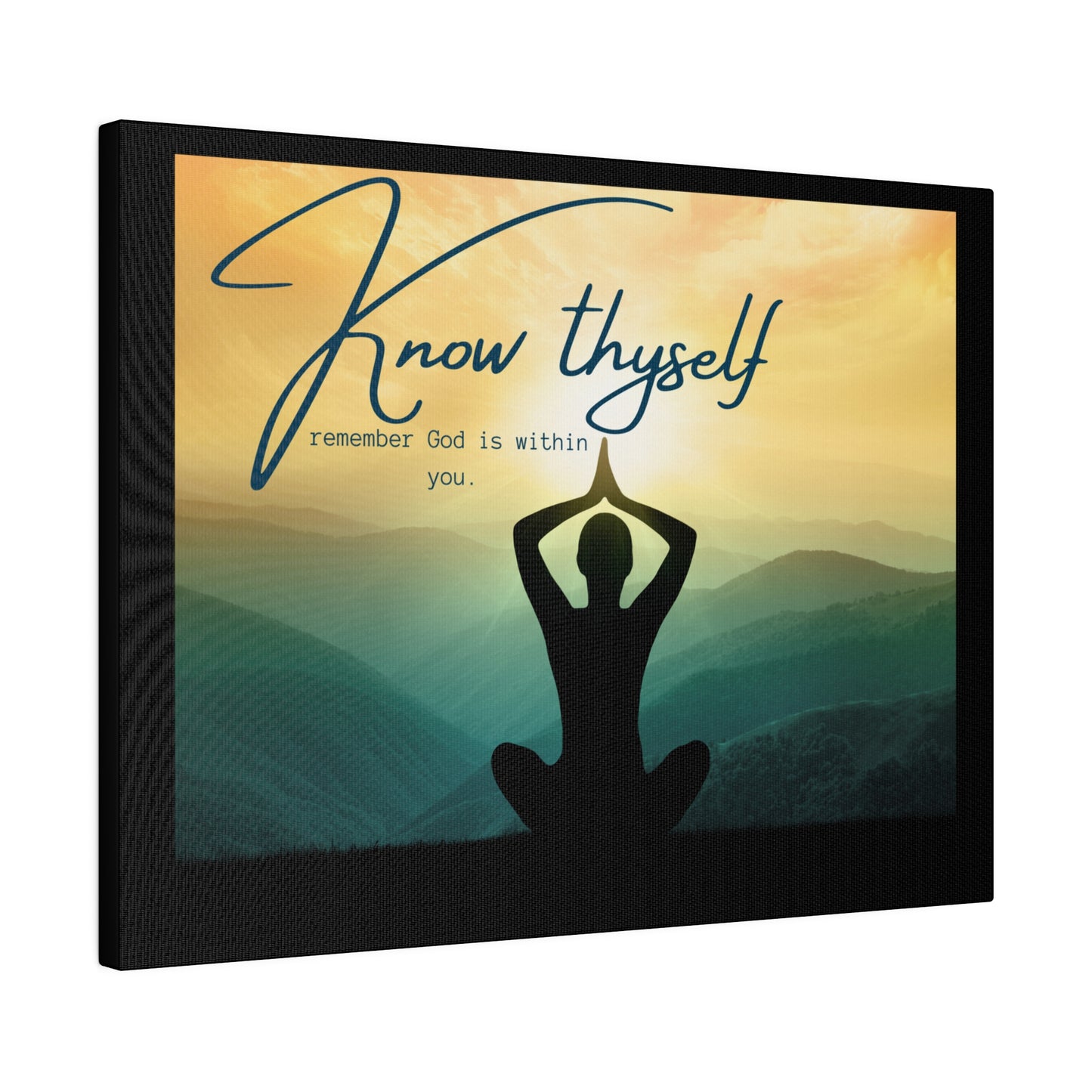 Know Thyself | Matte Canvas | Stretched, 0.75"