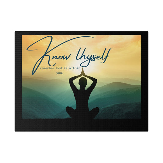 Know Thyself | Matte Canvas | Stretched, 0.75"