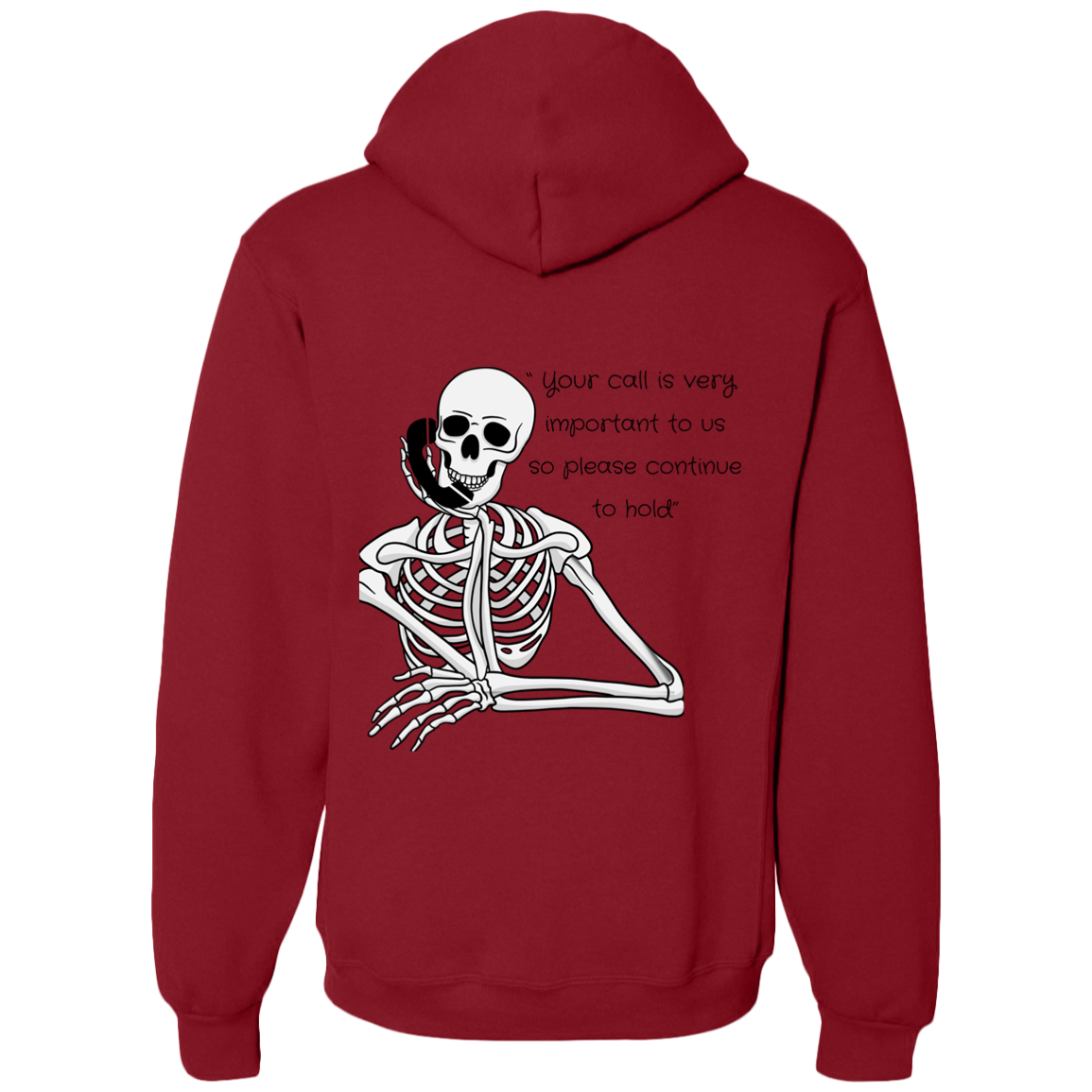 Continue To Hold  Fleece Pullover Hoodie