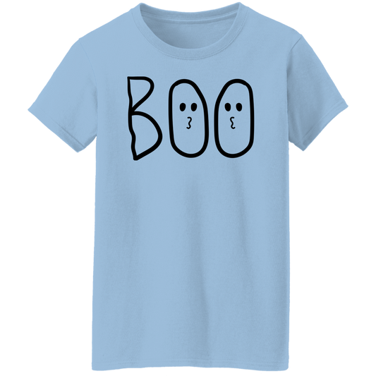 Boo Creepy Ladies T-Shirt