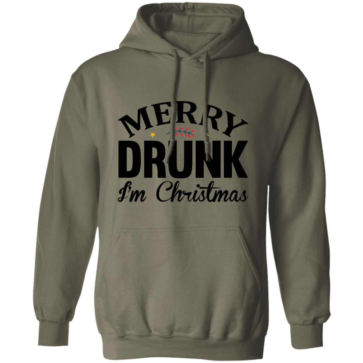 Merry Drunk Christmas | Pullover Hoodie