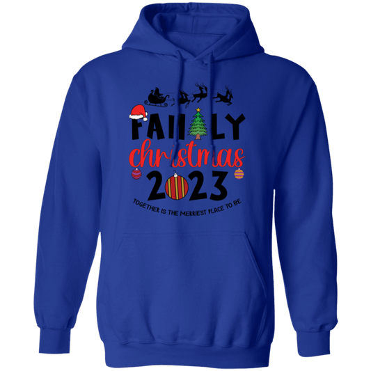 Family Christmas 2023 | Pullover Hoodie