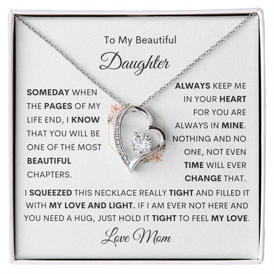 Forever Love Necklace | To My Beautiful Daughter